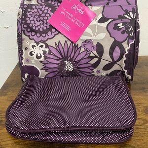 Thirty-One bags gives Purple Floral Women Bag